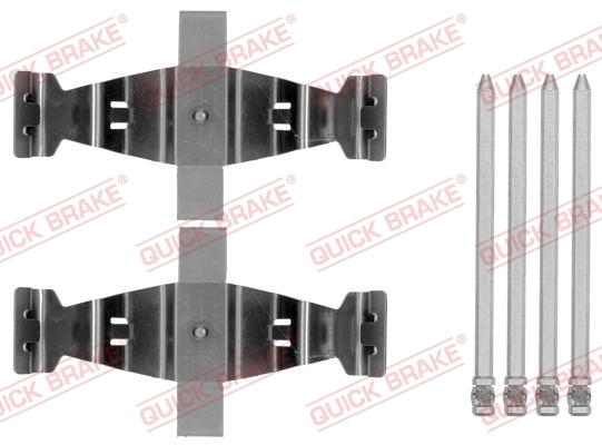 Accessory Kit, disc brake pad